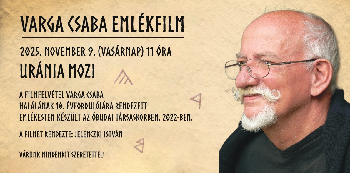 Varga Csaba 80 - Emlékfilm vetítés